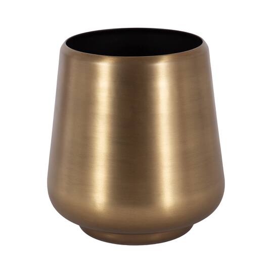 Kate and Laurel 7ft. Green Oliveira Faux Olive Tree in Gold Planter